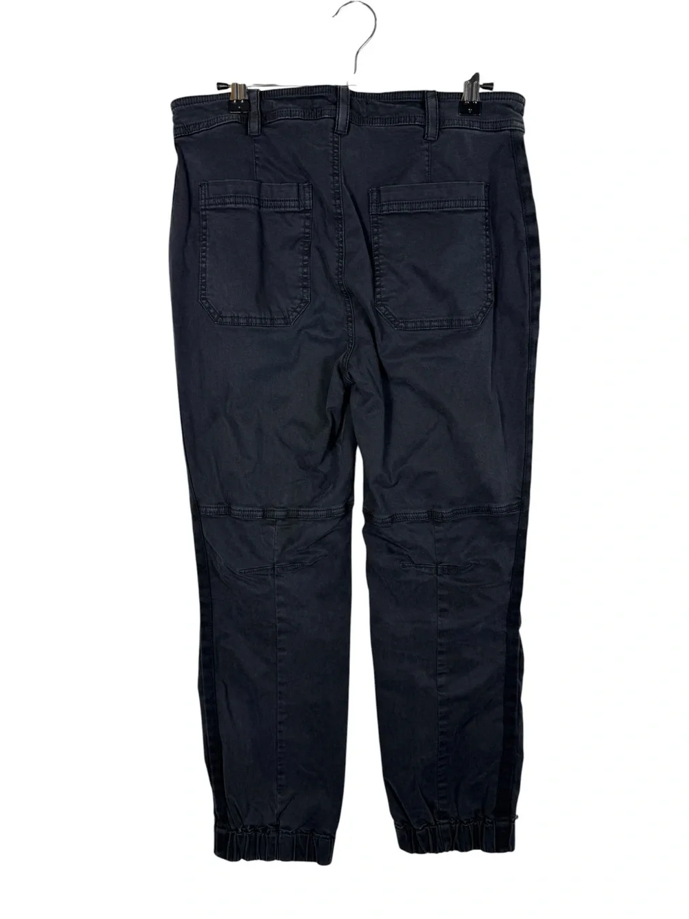 Anthropologie The Richie Slim Utility Cargo Jogger Faded Black Size 6